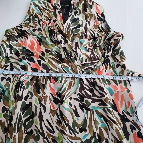 Lane Bryant Size 22 Abstract Print Sleeveless Dress - Picture 8 of 8